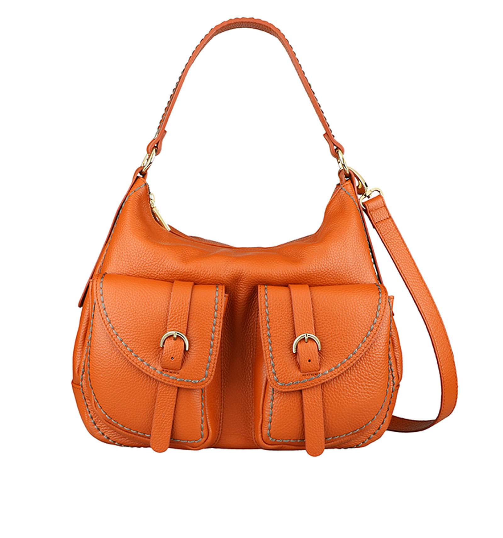 Borsa a spalla PLINIO VISONA' - Nino Armenise - Calzature